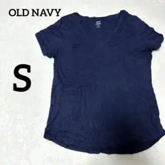 【24時間以内発送】OLD NAVY リラックスフィット Tシャツ S ネイビー