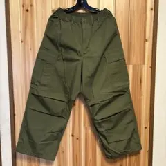 GU カーゴパンツ Sサイズ オリーブグリーン
