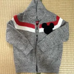 baby GAP ミッキーマウス フード付きカーディガン 6歳