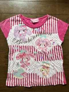 ボンボンリボン　Ｔシャツ　120 女の子のサムネイル