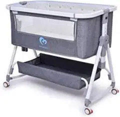 ベビーベッド Bellababy Bellababy Bedside Bassinet with Storage, Baby Bedside Crib
