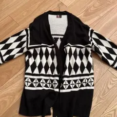 ドラケンTokyo Revengers ダイヤモンドパターン カーディガン