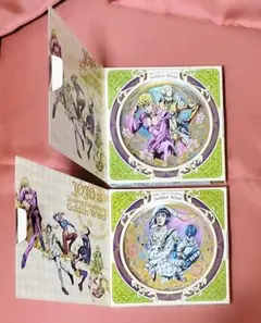 ジョジョの奇妙な冒険5部(黄金の風)ディスクART金色箔押しフルコンプ２枚セット