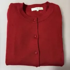 ラストセール【即決】美品★M-プルミエ アンサンブル赤★24,000円の品