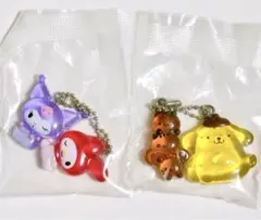 サンリオキャラクターズ　なかよしドロップチャーム　2個セット
