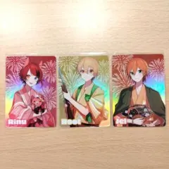 すとぷり 莉犬くん るぅとくん ジェルくん コレクションカード 夏