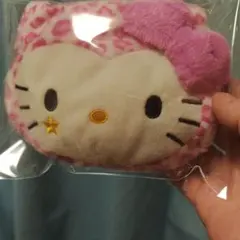 ハローキティ レオパード柄、キティ、ティッシュ入れキーホルダー付きヒョウ柄キティ