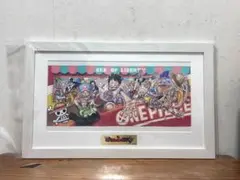 ワンピース ONEPIECE 額装高精細複製原画　日本生命「最終値下げ」 日本生命 ワンピース 額装高精細複製原画 - メルカリ