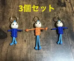 ③ パラコート　ストラップ　人形型　人形　ハンドメイド