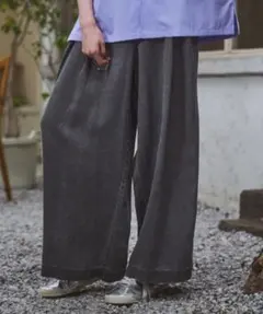 リヨセル100バギーパンツ　キャスパージョンのサムネイル