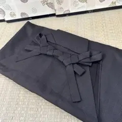 男物袴 紐下97 行灯袴 お召 正絹 BM-6975
