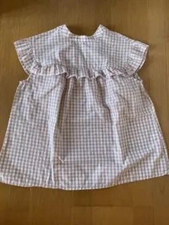 ギンガムチェック　ブラウス