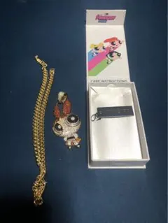パワーパフガールズ ネックレス　バブルス　キングアイス
