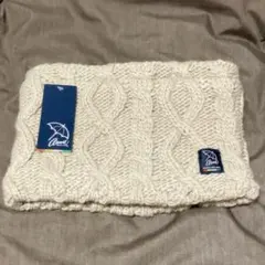 新品・タグ付き》　Arnold Palmer ケーブル編みネックウォーマー