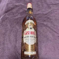 Scoth Whisky Grant's 三角ボトル 古酒、箱なし、未開栓 - メルカリ