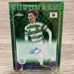 古橋亨梧 topps Japan edition 直筆サイン　チームカラー