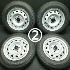 ② 社外スチール 155/80R14 LT プロボックス サクシード ファミリアのサムネイル