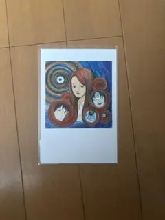 伊藤潤二展 誘惑 ポストカード うずまき