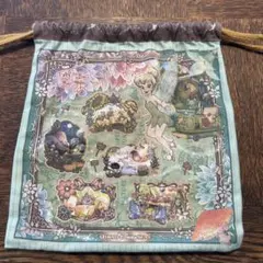 東京ディズニーシーティンカーベル巾着　ファンタジースプリングスティンカーベル巾着