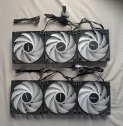 DeepCool RGBファン 120mm 6個