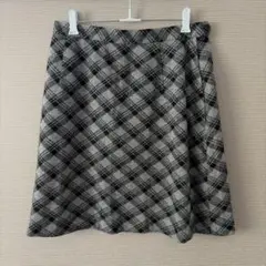 チェック柄　スカート　76 レディース　大きいサイズ