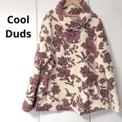 Cool Duds フリースアウター　【1X 】花柄