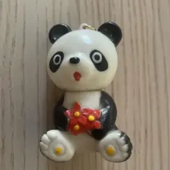 昭和レトロ タレ目 パンダ ソフビ人形 ヴィンテージ 当時物 - メルカリ
