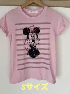 【送料込み】ユニクロ SミニーちゃんTシャツ ピンク ディズニー