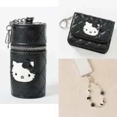 新品未開封　ローリーズファーム ハローキティ キルティング 黒 まとめ売り