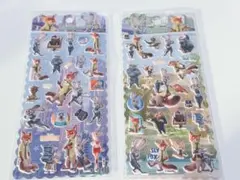 〖ズートピア〗ぷくぷくシール2枚セット