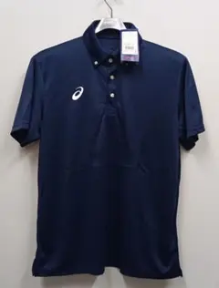 新品未使用 アシックス asics ネイビー ポロシャツ D1 ゴルフ テニス