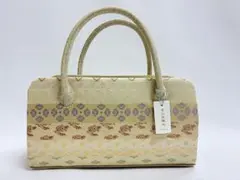 高級逸品 川島織物 帯地使用 利休バッグ 和装バッグ 【状態：新品