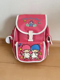 キキララ　リトルツインスターズ　リュック　サンリオ　レトロ