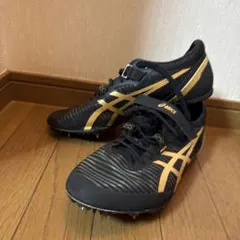 ASICS sp blade 9 陸上競技 スパイク ブラック/ゴールド ASICS（アシックス） （メンズ、レディース）陸上スパイク オール