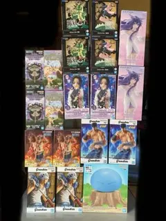【匿名配送】プライズフィギュアまとめ売り19点‼️ワンピ　DB 鬼滅　北斗の拳