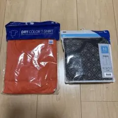 DRY COLOR T-SHIRT オレンジ Mサイズ、ルームパンツL