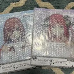 一番くじ 五等分の花嫁 B賞 C賞 二乃 三玖 バストアップアクリルボードセット