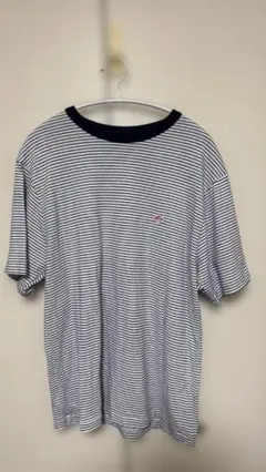 ストライプ Tシャツ Mサイズ ホワイト/ネイビー DANTON