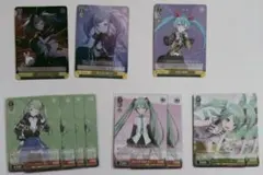 プロセカ ヴァイスシュヴァルツ 初音ミク 4枚セット - メルカリ