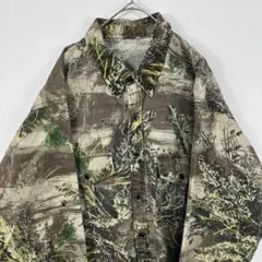 USA古着 ranger リアルツリー シャツ アウトドア ミリタリー