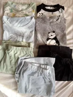 半袖半ズボン　パジャマ　７点セット