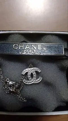 CHANEL ココマーク ネックレス シルバーカラー