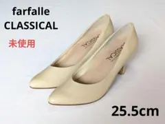 ✨️未使用　25.5cm　ファルファーレ　7cmヒール　日本製　疲れにくい