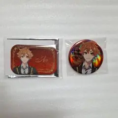 ツイステッドワンダーランド　エース・トラッポラ　缶バッジ　アニメーション