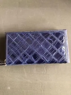 Felisi 長財布 クロコ型押し ネイビー - メルカリ