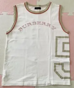Burberry バーバリー　タンクトップ　刺繍入り　トップス　ノースリーブのサムネイル