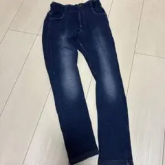breezeダークブルー デニムパンツ 130cm