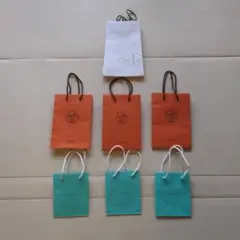 Tiffany & Co. & Hermès ショップ袋 7枚セット