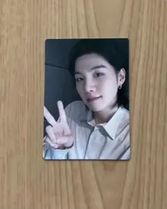 BTS ARMY MEMBERSHIP GIFT フォトカード　SUGA
