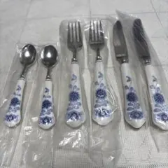 【新品　未使用】ナルミ　ミラノシリーズ　ティースプーン　6本セット 未使用 ナルミ NARUMI スプーン 6本セット ミラノ 未使用ナルミ